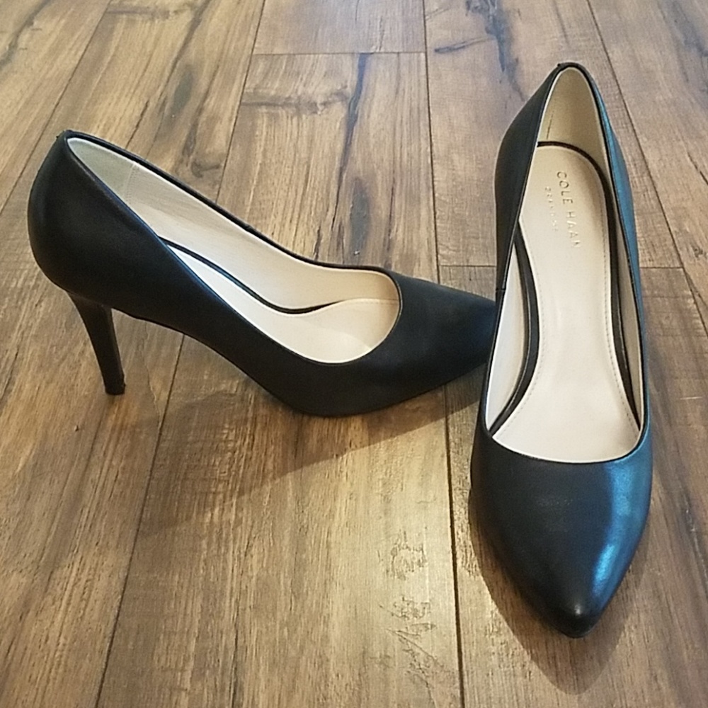 Black Cole Haan Heels - Only Worn Once!